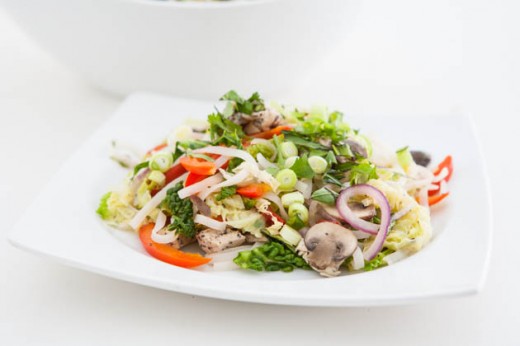 Thai Chicken and Cabbage Noodles Recipe